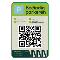 Informatiebord My Way - Be&euml;indig Parkeren - 2:3