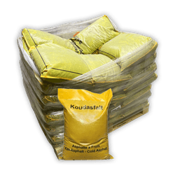 Koudasfalt pallet 1000kg (40 zakken 25kg)