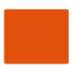 Panneau vierge orange - 1300x1100mm