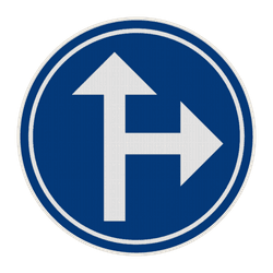 Panneau de signalisation D3b