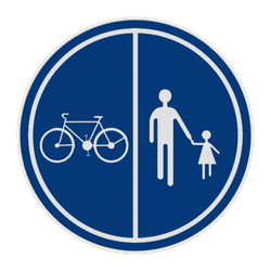 Panneau de signalisation D9a