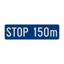 Panneau de signalisation GIb