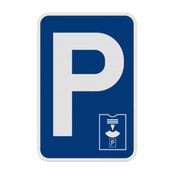 Panneau de signalisation E9a Disque de stationnement