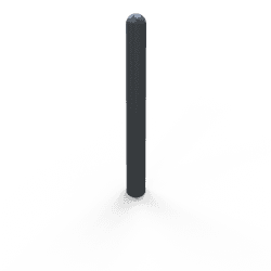 Stilpoller TS-CYLLO aus Stahl (&Oslash;60, 76, 89 oder 102mm), Anthrazitgrau