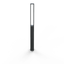 Stilpoller TS-VANGUARD aus Stahl 70x70mm, anthrazitgrau