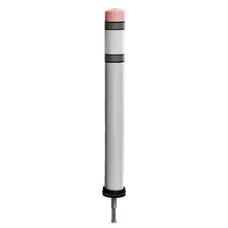 Pole Cone PENCIL &Oslash;80x800mm &ndash; blanc RA2