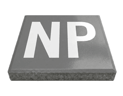 Dalle de signalisation - No Parking - 30 x 30 cm avec bord biseaut&eacute;