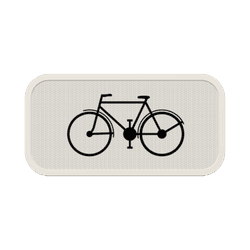 Panneau G2000 - M1 - Uniquement pour les cyclistes