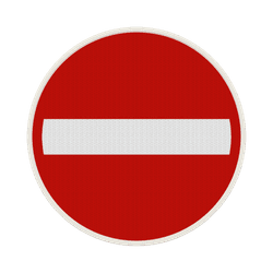 Panneau de signalisation C1