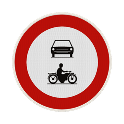 Panneau de signalisation C5-C7