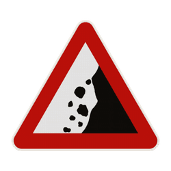 Panneau G2000 - A19 - Chutes de pierres