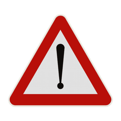 Panneau G2000 - A51 - Danger non d&eacute;fini par un symbole sp&eacute;cial