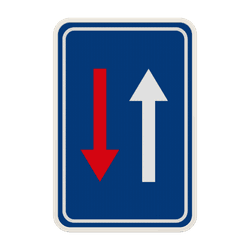 Panneau de signalisation B21