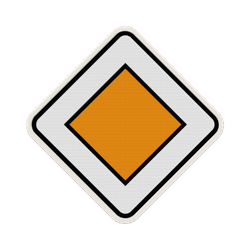 Panneau de signalisation B9