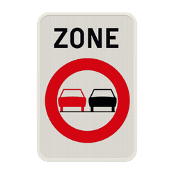 Panneau de signalisation ZC35