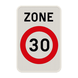 Panneau de signalisation ZC43