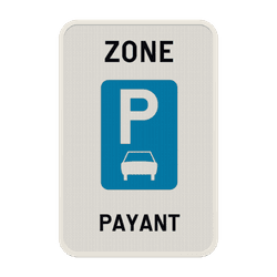Panneau de signalisation ZE9bT