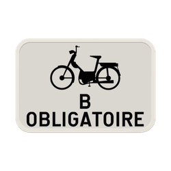 Panneau de signalisation M6