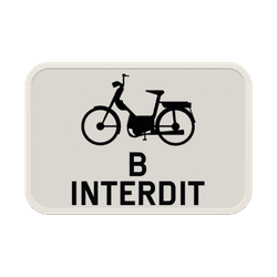Panneau de signalisation M7