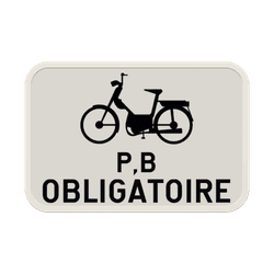Panneau de signalisation M14