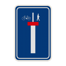 Panneau de signalisation F45b
