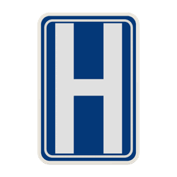 Panneau de signalisation F53