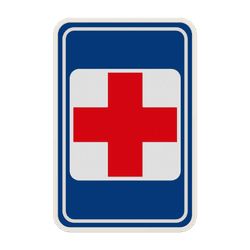 Panneau de signalisation F55