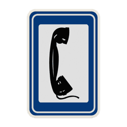 Panneau de signalisation F61