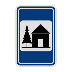 Panneau de signalisation F75