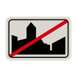 Panneau de signalisation F3b