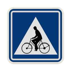 Panneau de signalisation F50