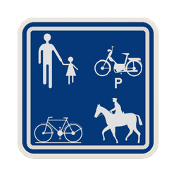 Panneau de signalisation F99a