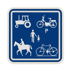 Panneau de signalisation F99c