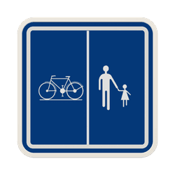 Panneau de signalisation F99b