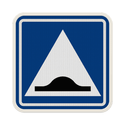 Panneau de signalisation F87
