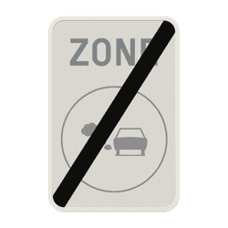 Panneau de signalisation F118