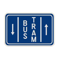 Panneau de signalisation F18