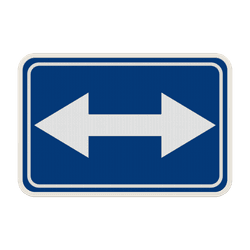 Panneau de signalisation F21