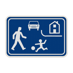 Panneau de signalisation F12a