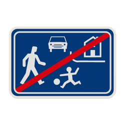 Panneau de signalisation F12b