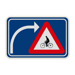 Panneau de signalisation F50bis