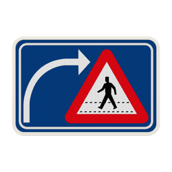 Panneau de signalisation F49bis