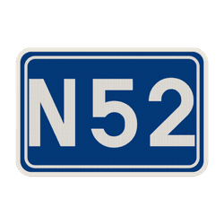 Panneau de signalisation F23a