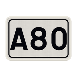 Panneau de signalisation F23b