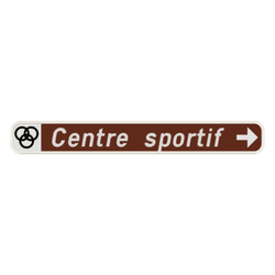 Panneau de signalisation F35