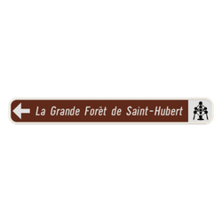 Panneau de signalisation F34c1