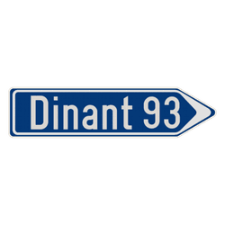 Panneau G2000 - F29 - Signal de direction (droite)