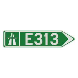 Panneau de signalisation F31