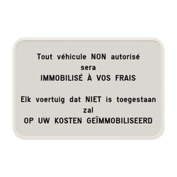 Panneau de texte 3:2 - Rectangulaire
