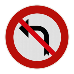 Panneau de signalisation C31a